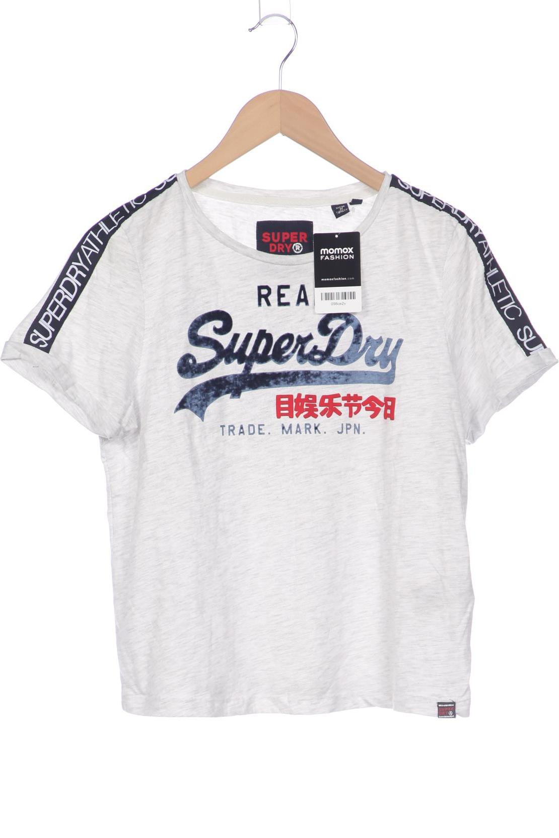 

Superdry Damen T-Shirt, grau, Gr. 40