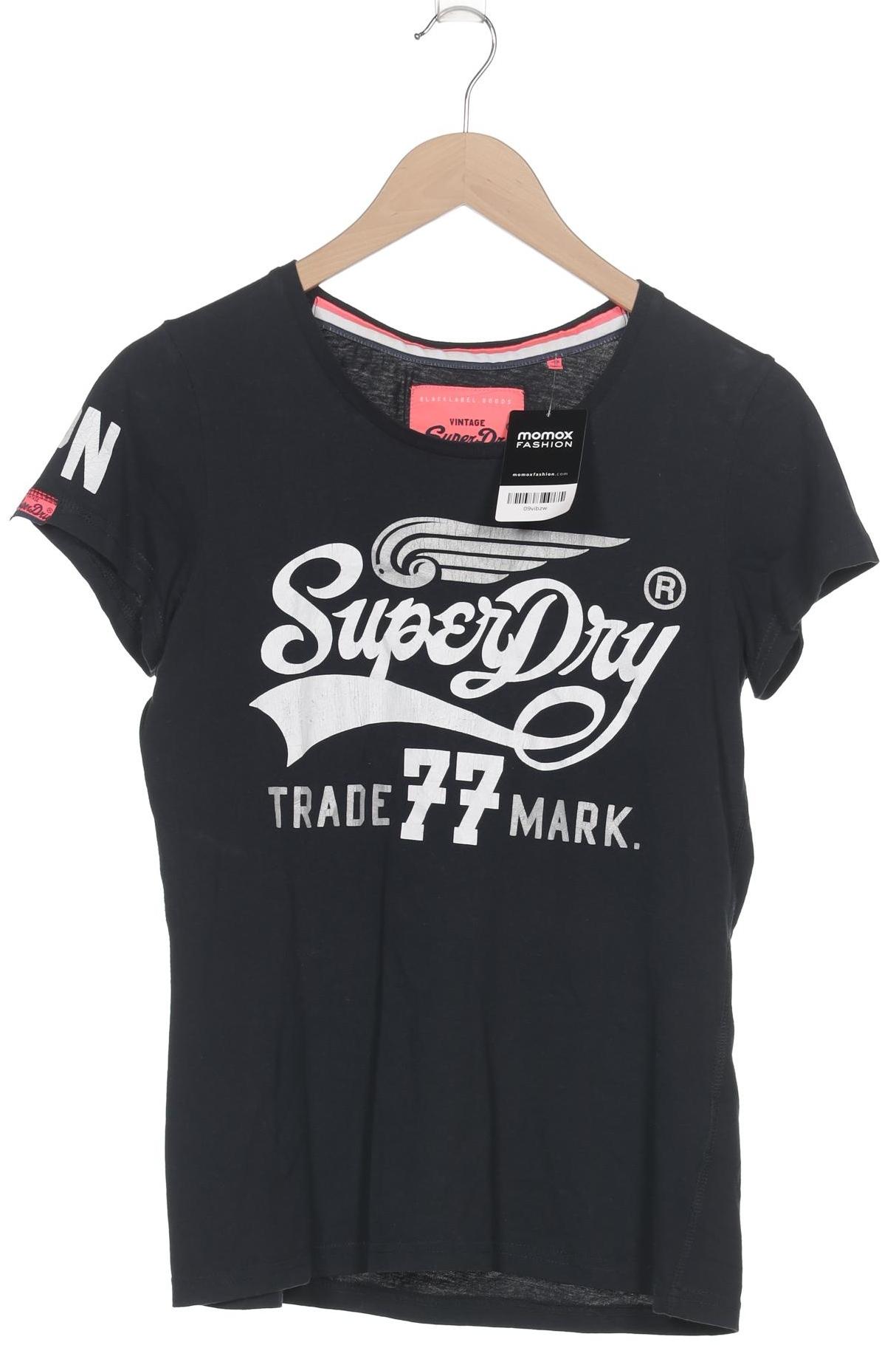 

Superdry Damen T-Shirt, marineblau, Gr. 42