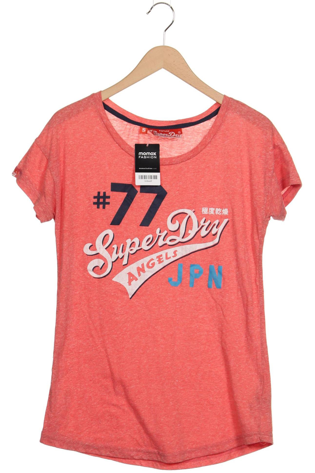 

Superdry Damen T-Shirt, orange, Gr. 36