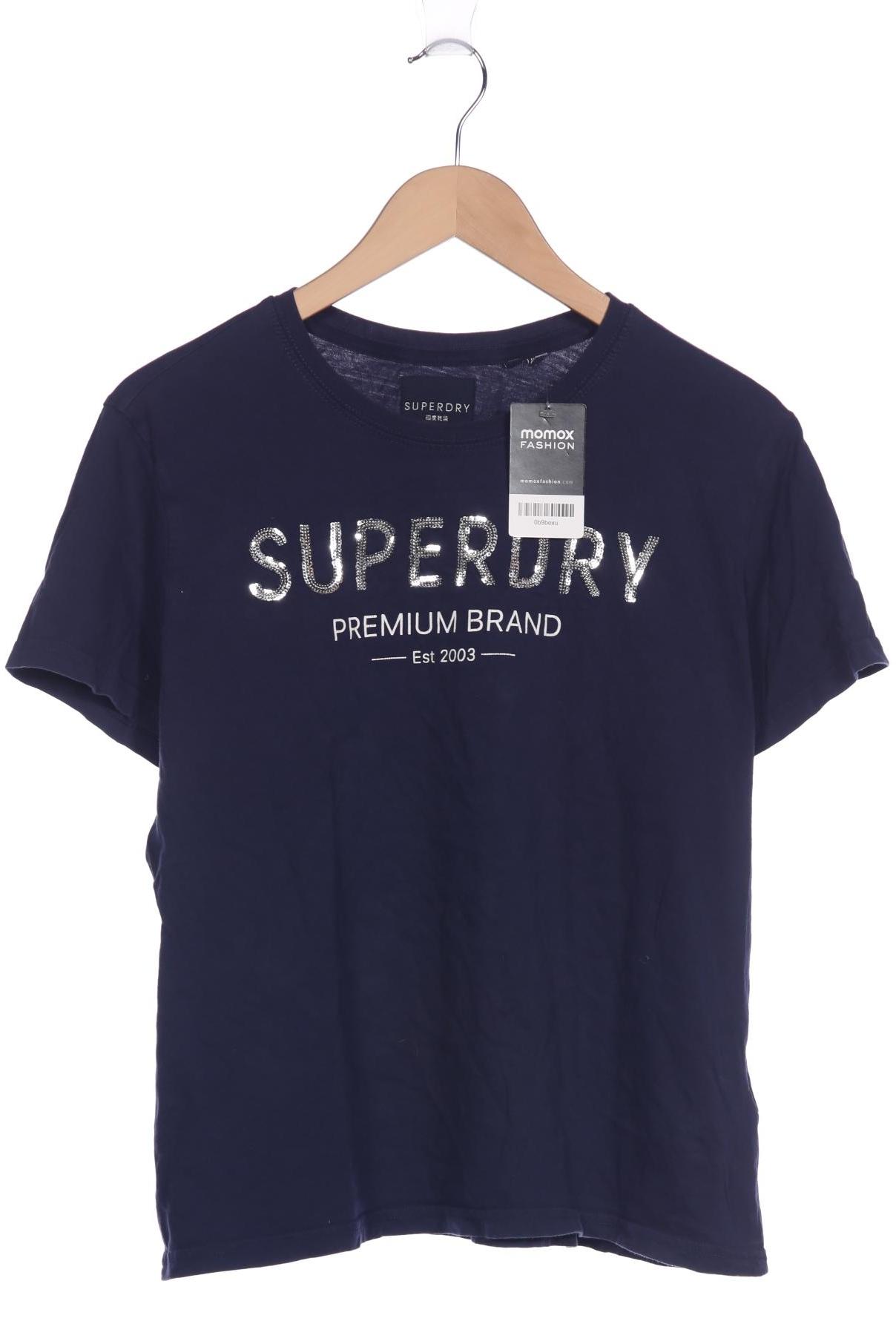 

Superdry Damen T-Shirt, marineblau, Gr. 44