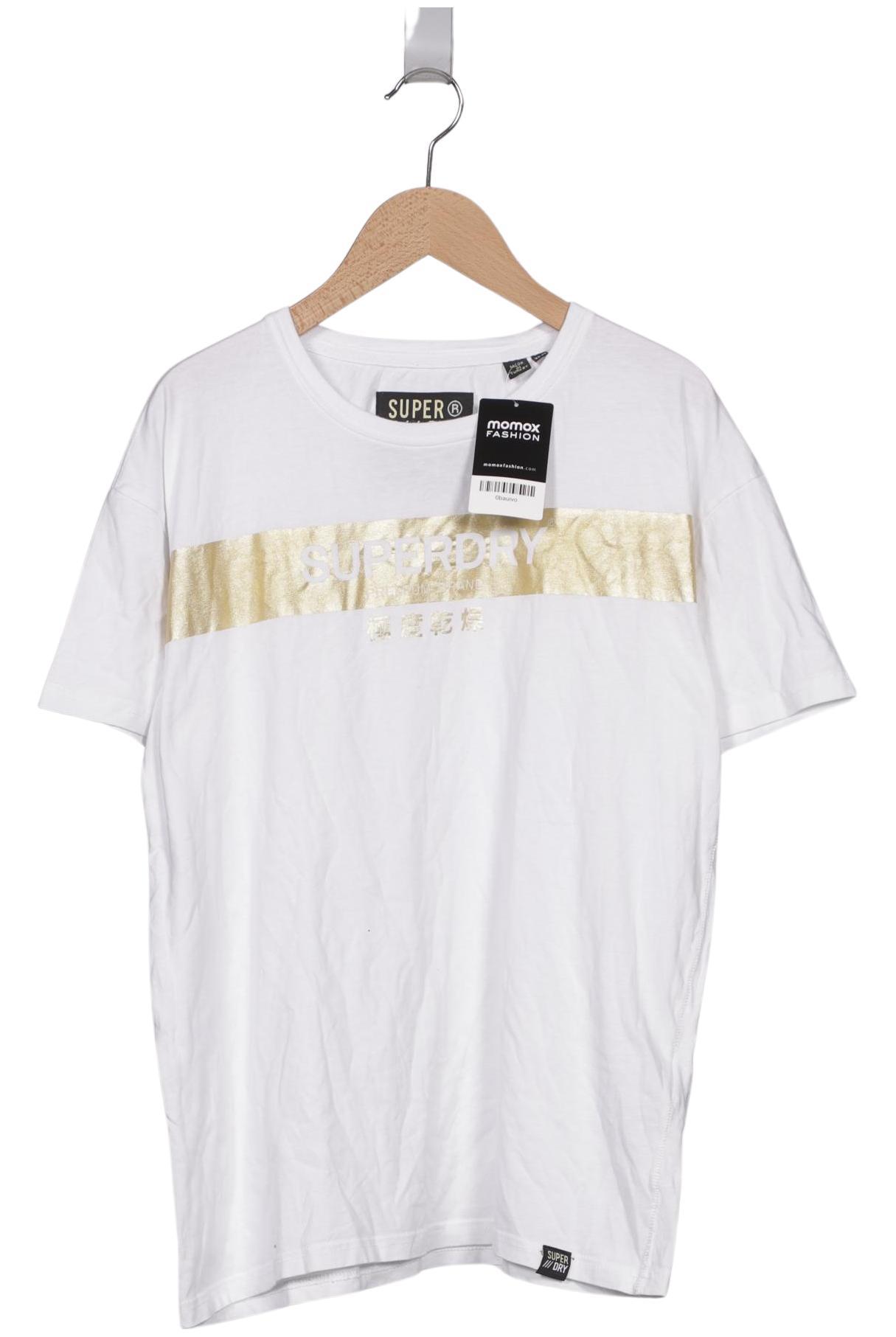 

Superdry Damen T-Shirt, weiß, Gr. 36