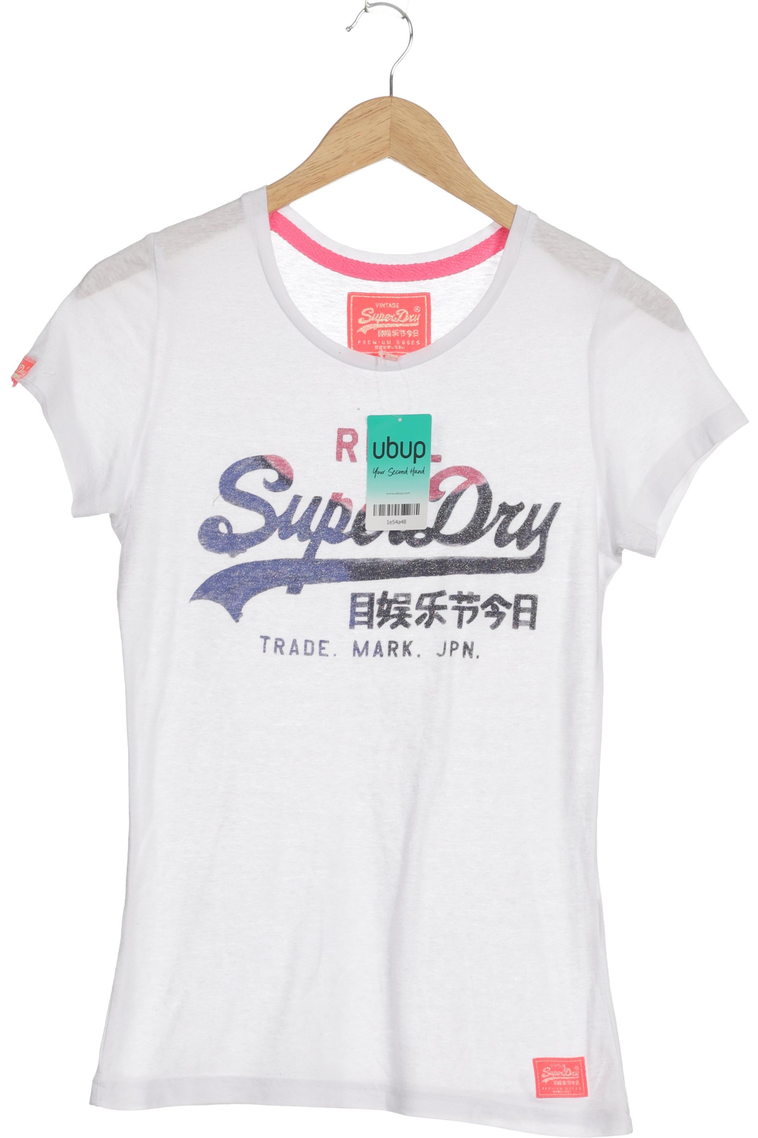 

Superdry Damen T-Shirt, weiß, Gr. 38