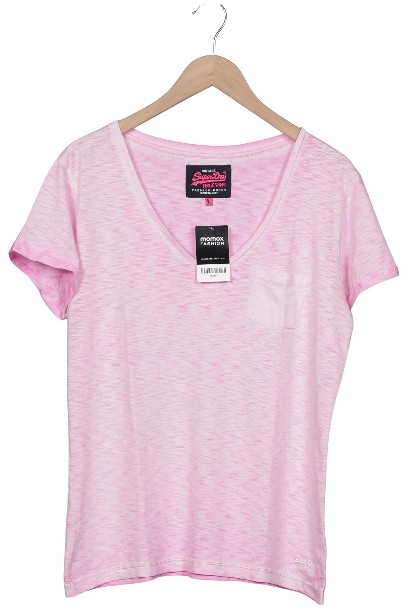 

Superdry Damen T-Shirt, pink, Gr. 42