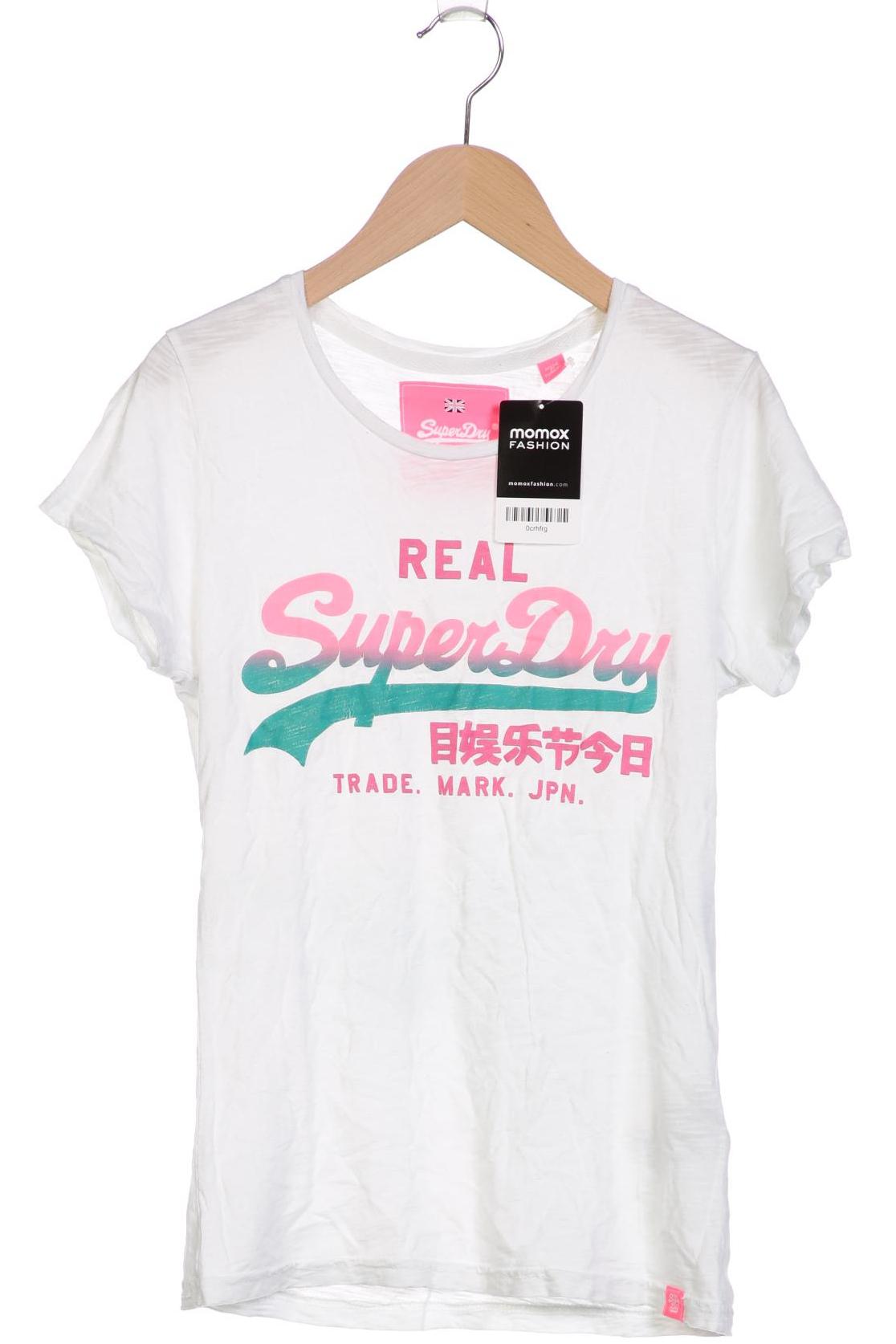 

Superdry Damen T-Shirt, weiß, Gr. 38