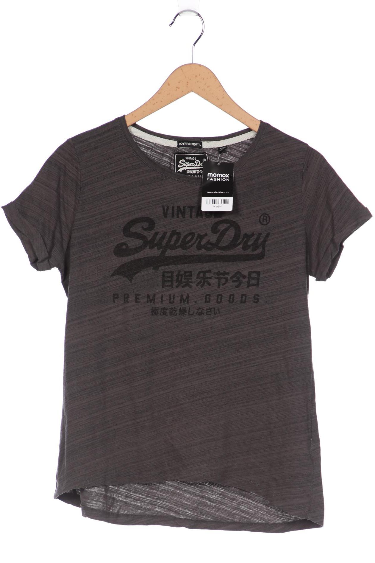 

Superdry Damen T-Shirt, grau, Gr. 34