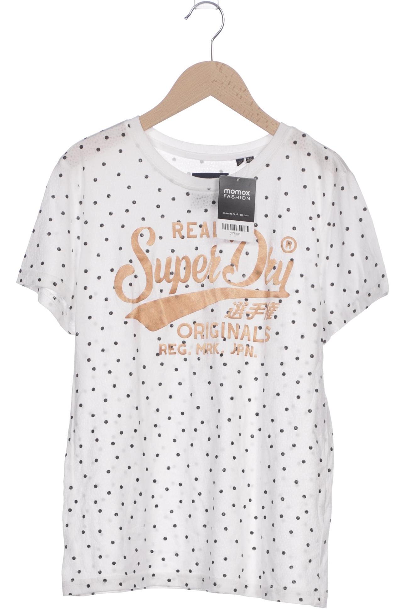 

Superdry Damen T-Shirt, weiß, Gr. 42