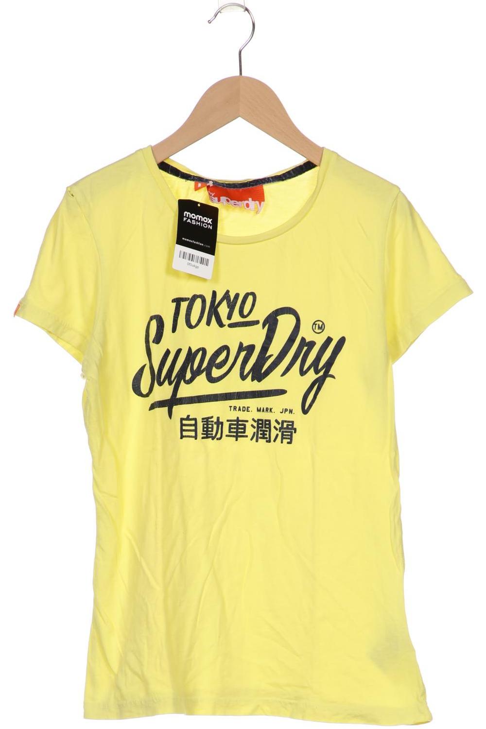 

Superdry Damen T-Shirt, gelb