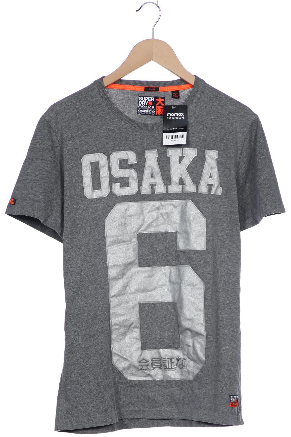 

Superdry Damen T-Shirt, grau, Gr. 44