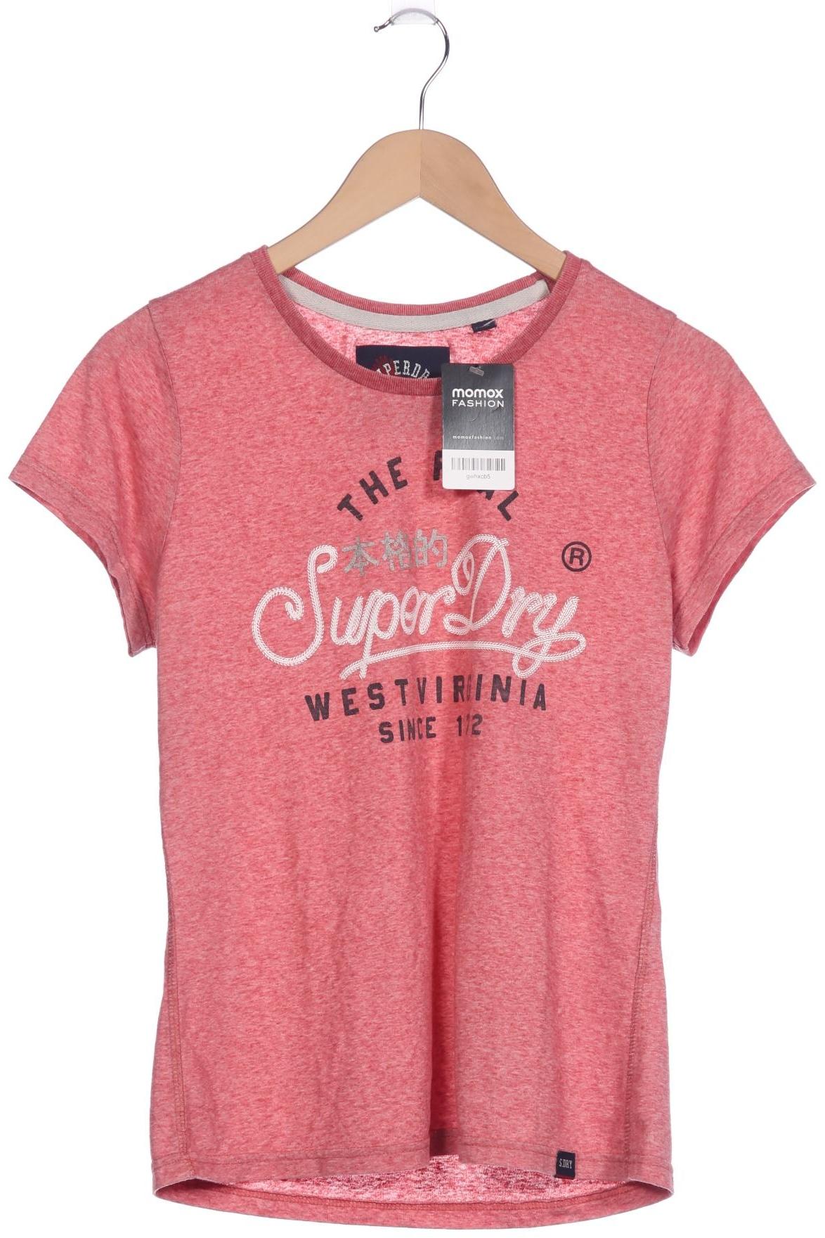 

Superdry Damen T-Shirt, rot, Gr. 44