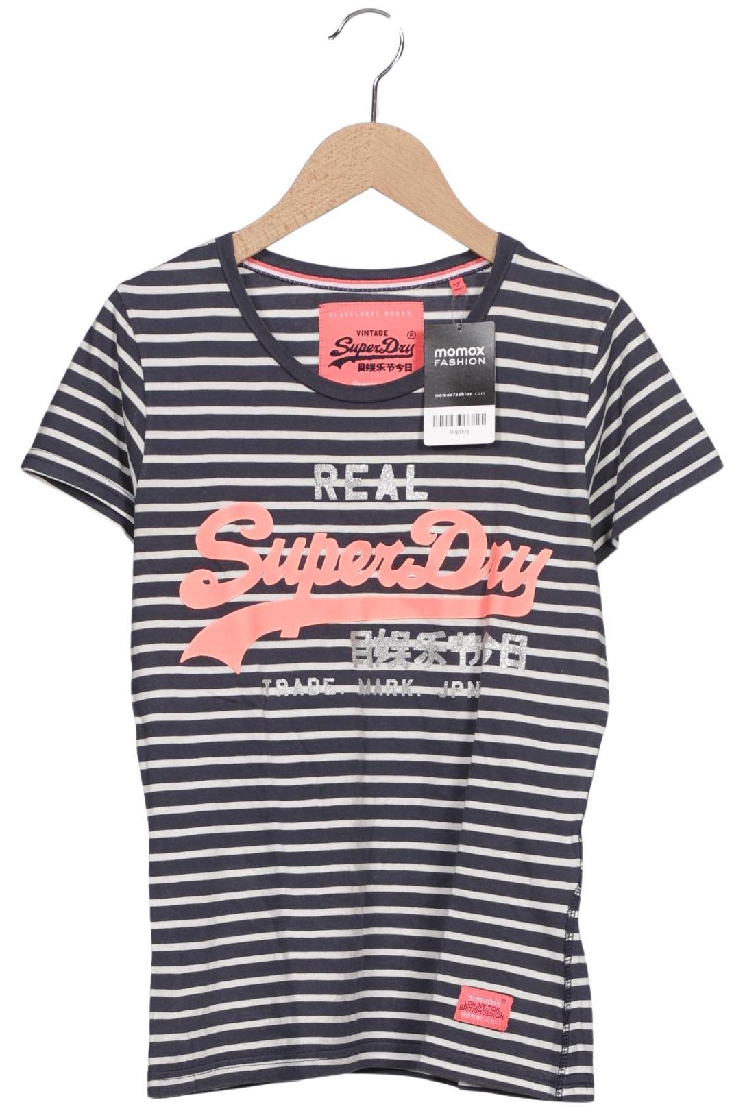 

Superdry Damen T-Shirt, marineblau, Gr. 36