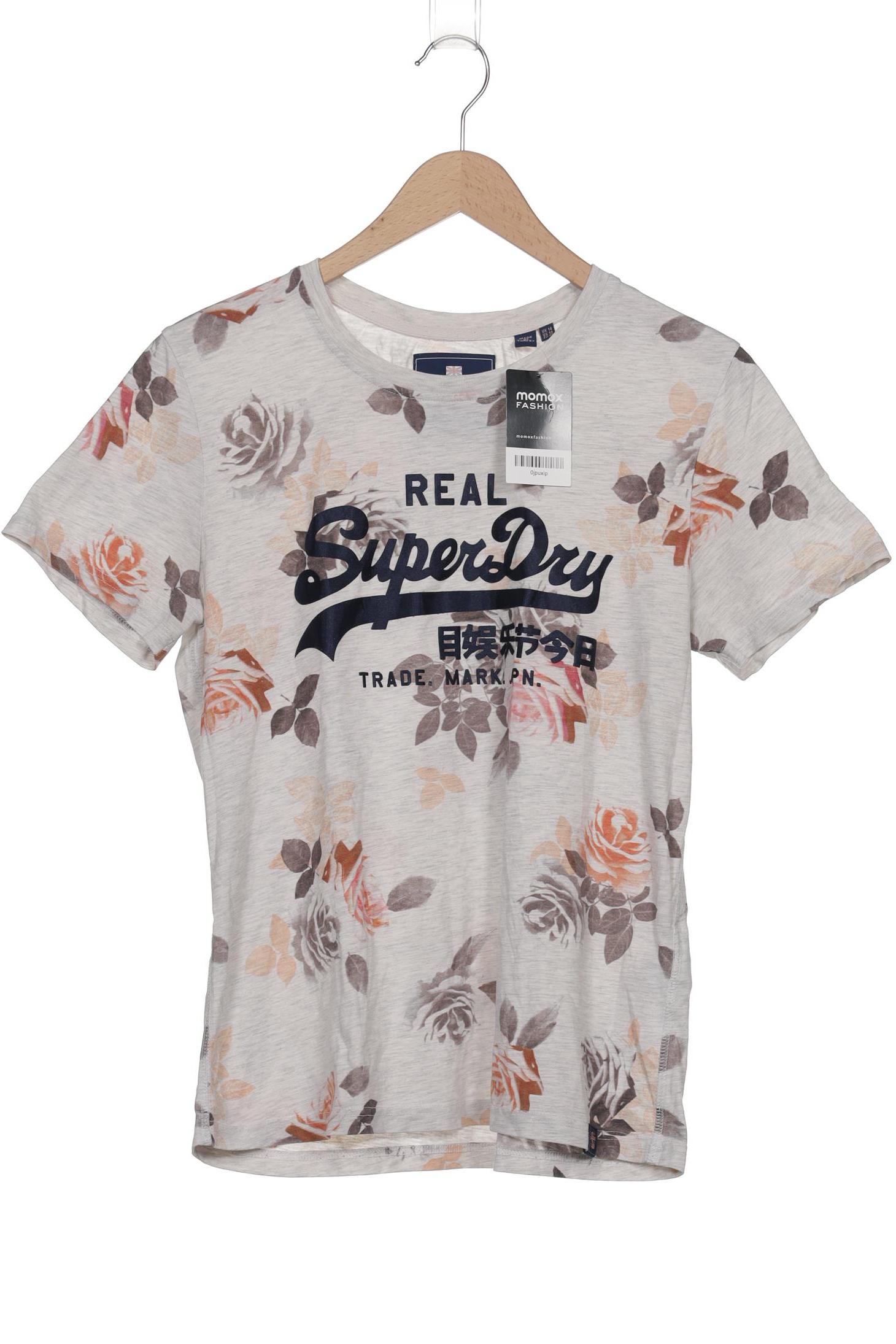 

Superdry Damen T-Shirt, grau, Gr. 42