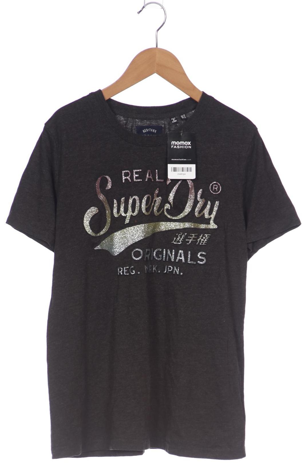 

Superdry Damen T-Shirt, grau, Gr. 44