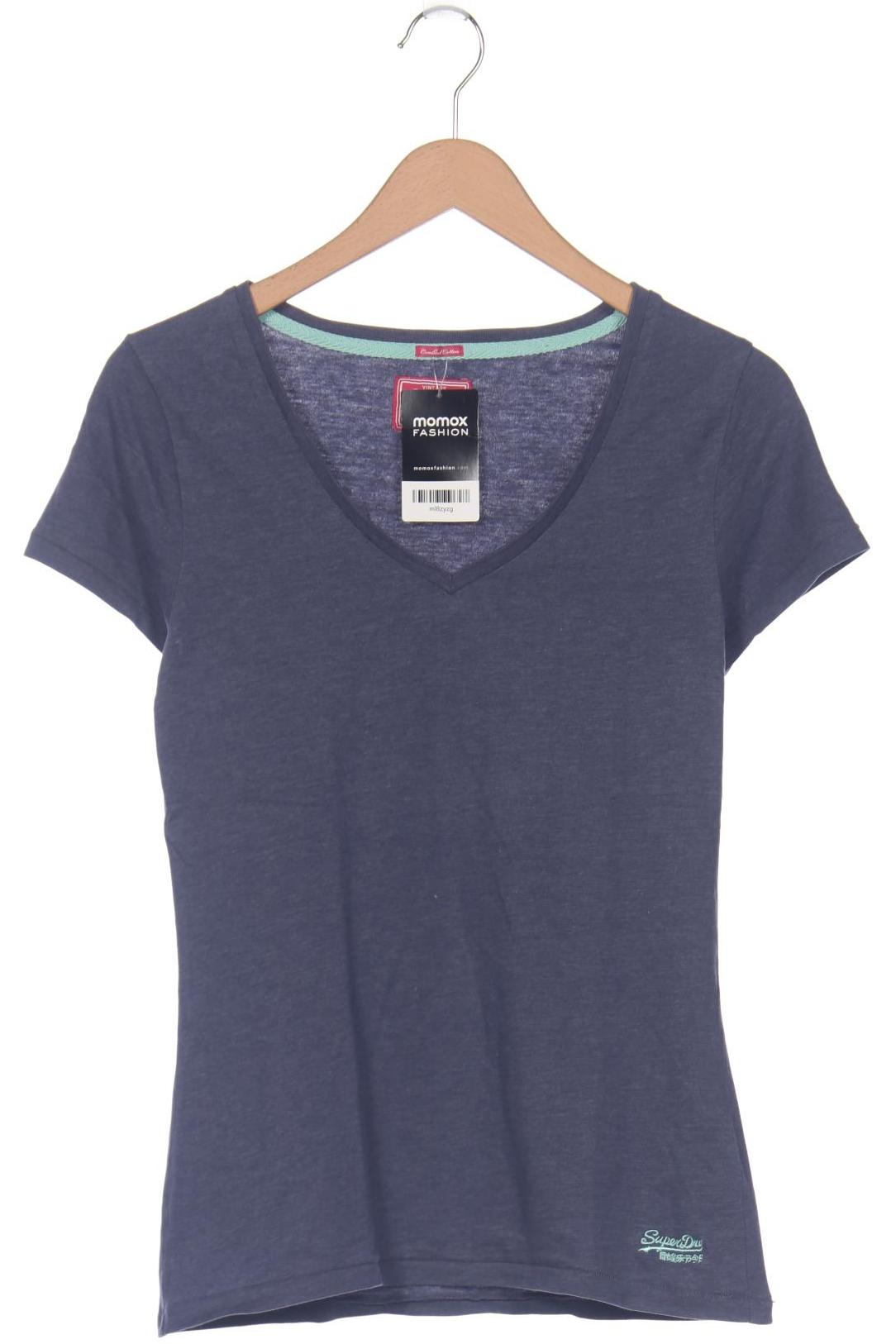 

Superdry Damen T-Shirt, marineblau, Gr. 42