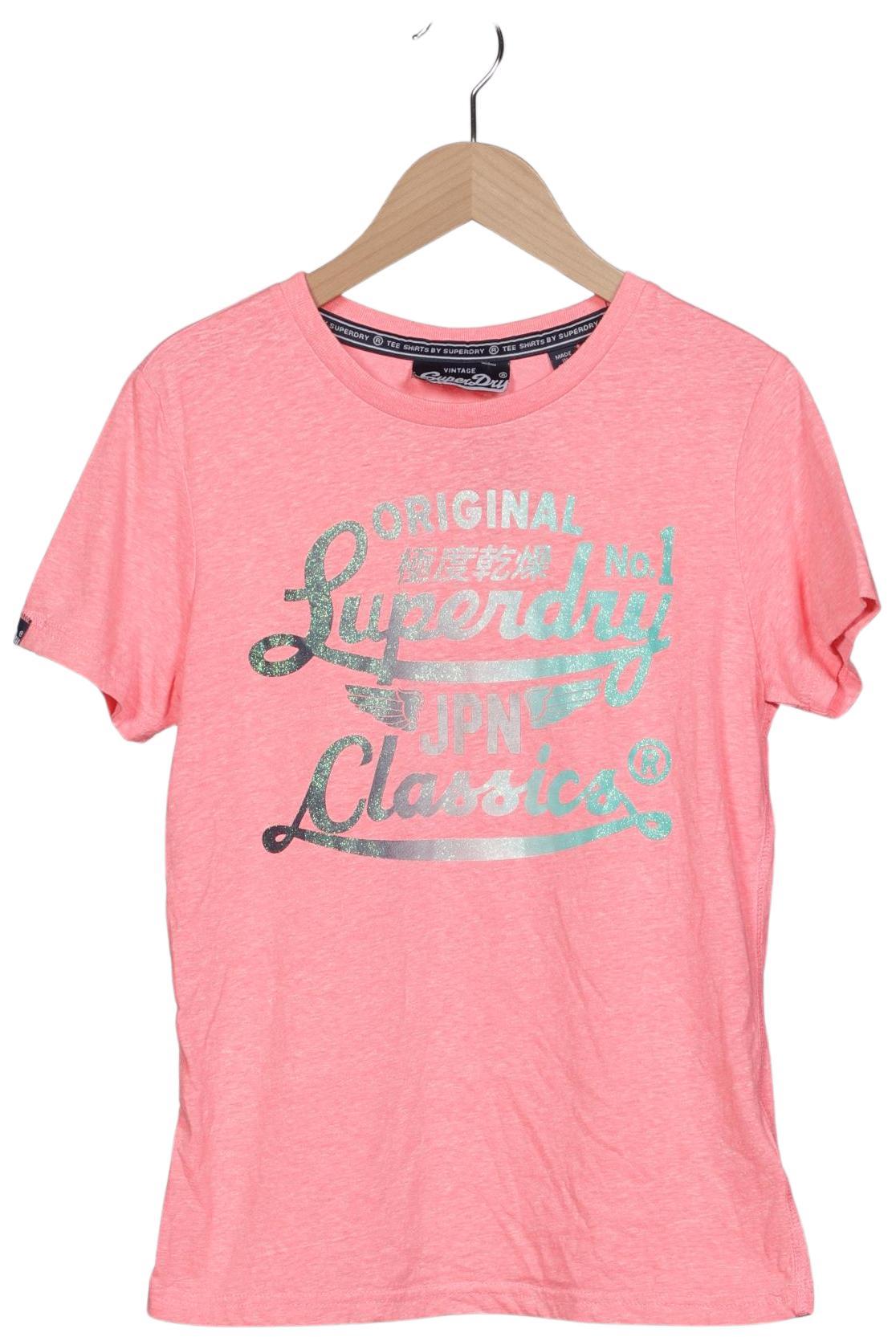 

Superdry Damen T-Shirt, pink, Gr. 38