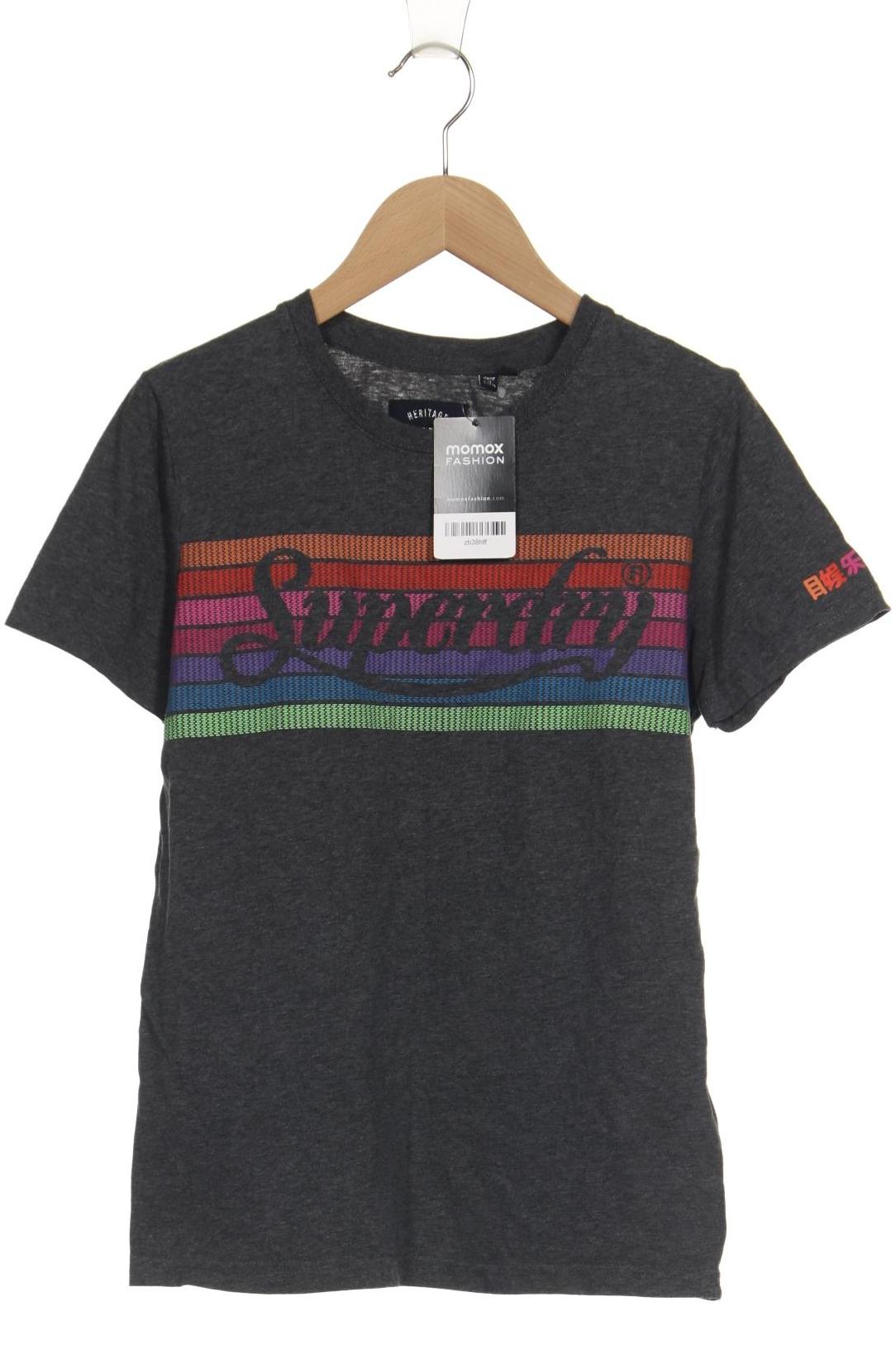 

Superdry Damen T-Shirt, grau, Gr. 38