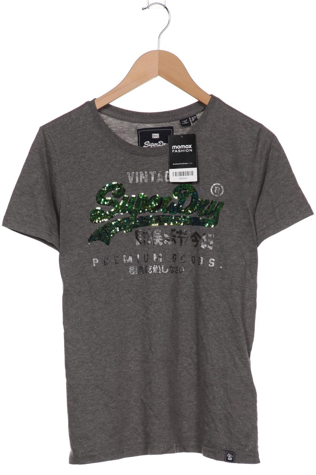 

Superdry Damen T-Shirt, grau, Gr. 42