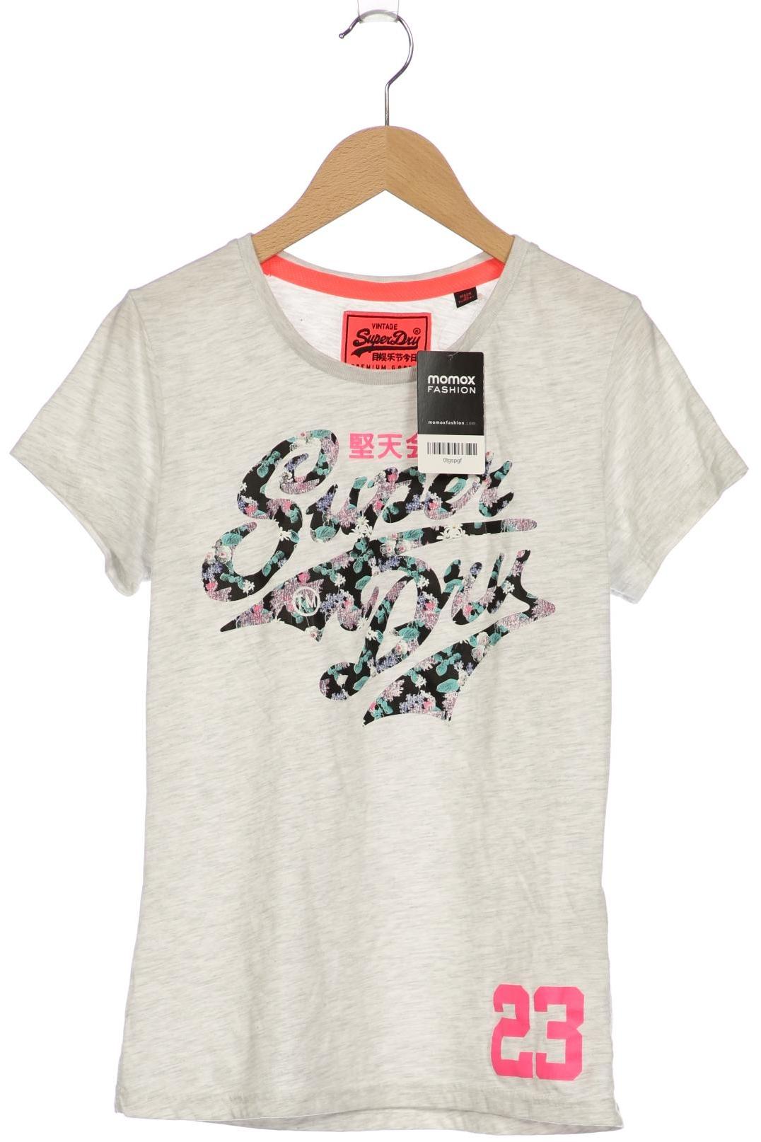 

Superdry Damen T-Shirt, grau, Gr. 38