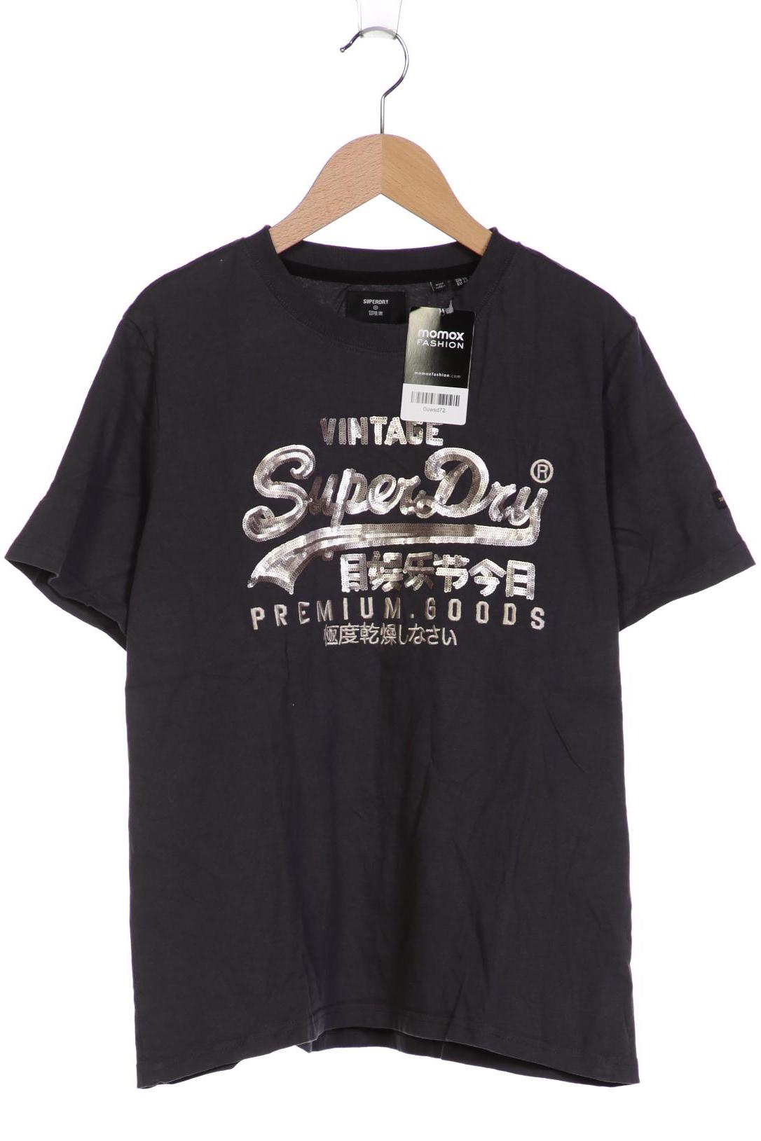 

Superdry Damen T-Shirt, grau, Gr. 42