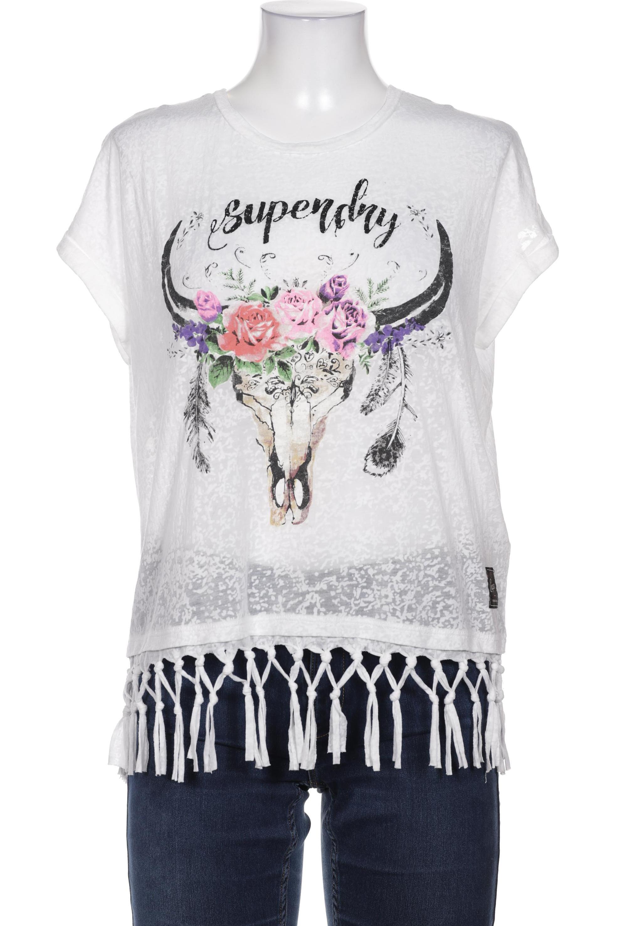 

Superdry Damen T-Shirt, weiß