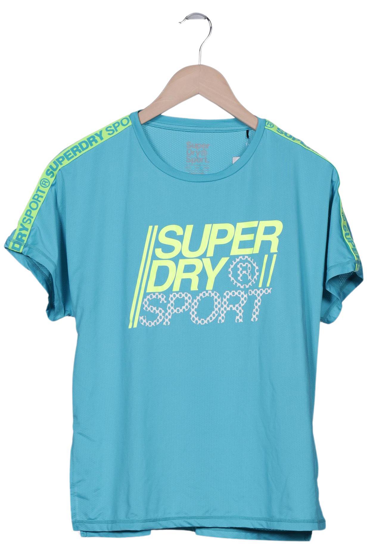 

Superdry Damen T-Shirt, hellblau, Gr. 40