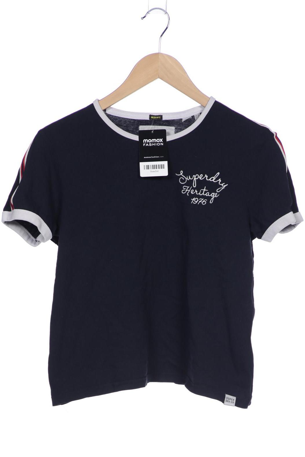 

Superdry Damen T-Shirt, marineblau, Gr. 38