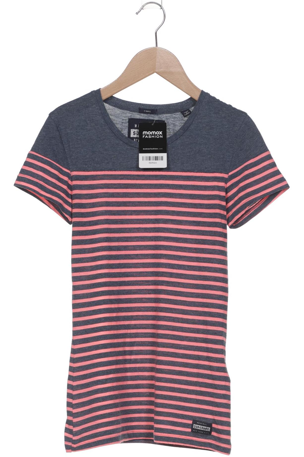 

Superdry Damen T-Shirt, marineblau, Gr. 36