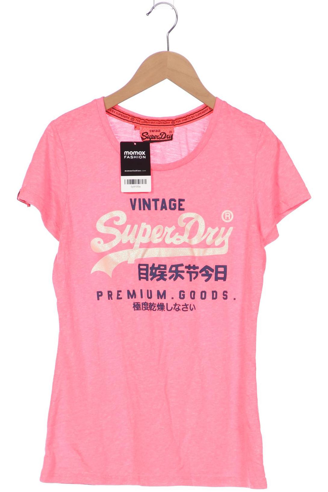 

Superdry Damen T-Shirt, pink, Gr. 42