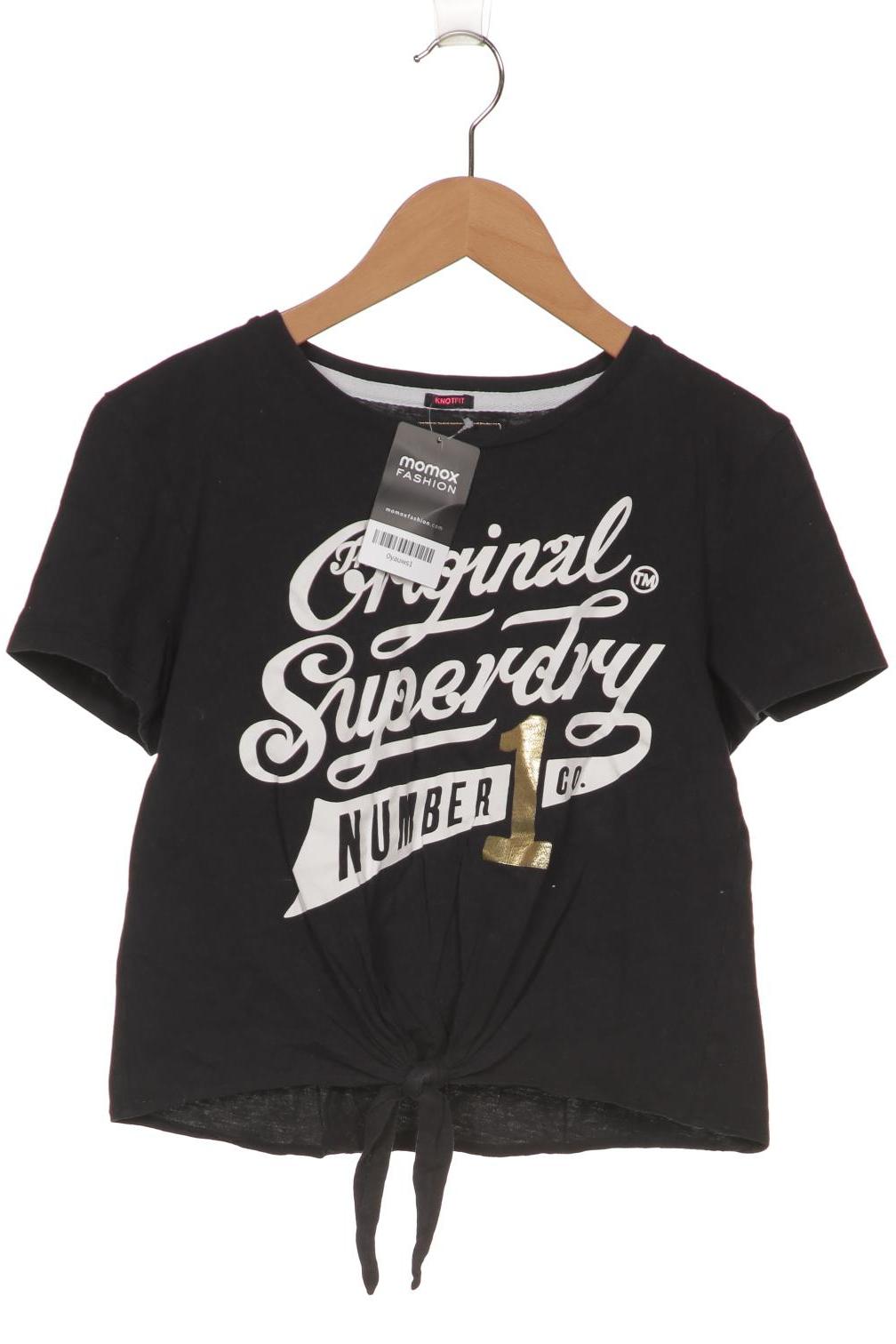 

Superdry Damen T-Shirt, schwarz
