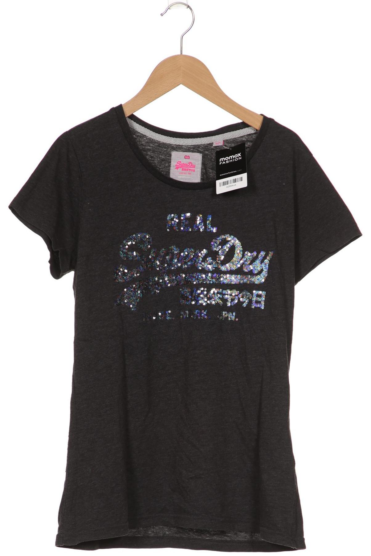 

Superdry Damen T-Shirt, grau, Gr. 44