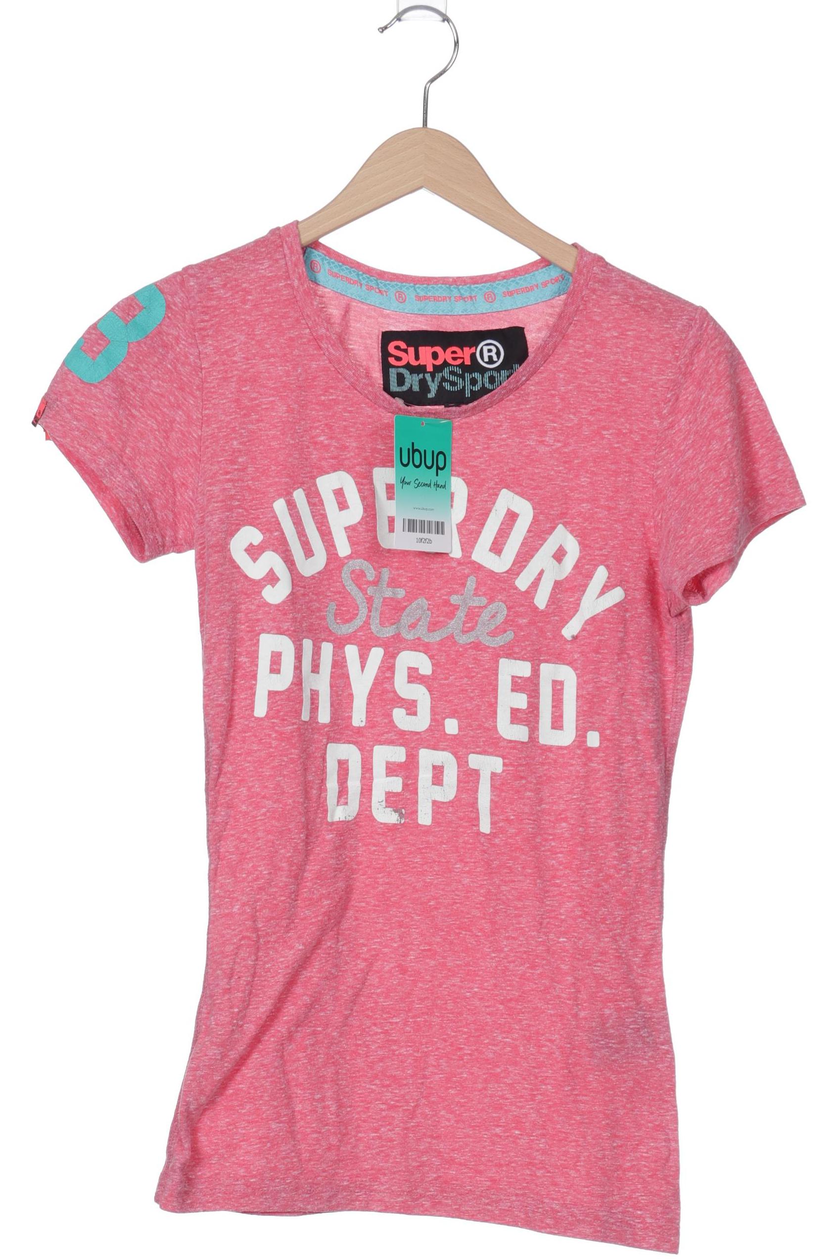 

Superdry Damen T-Shirt, pink, Gr. 36