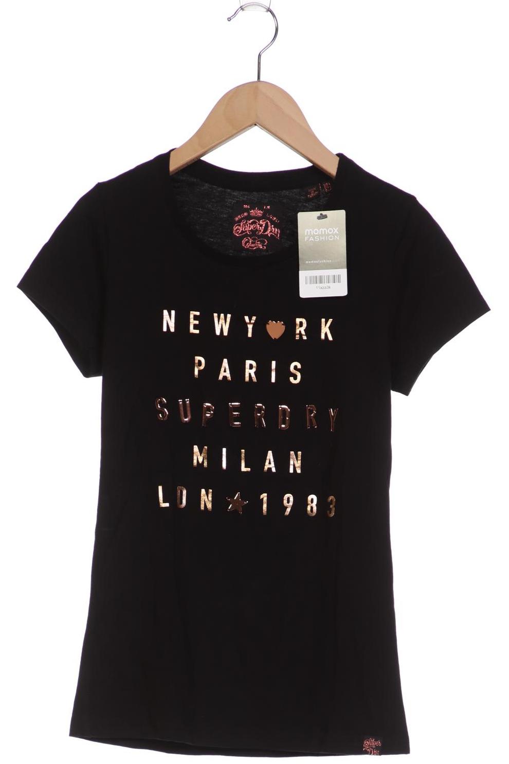 

Superdry Damen T-Shirt, schwarz