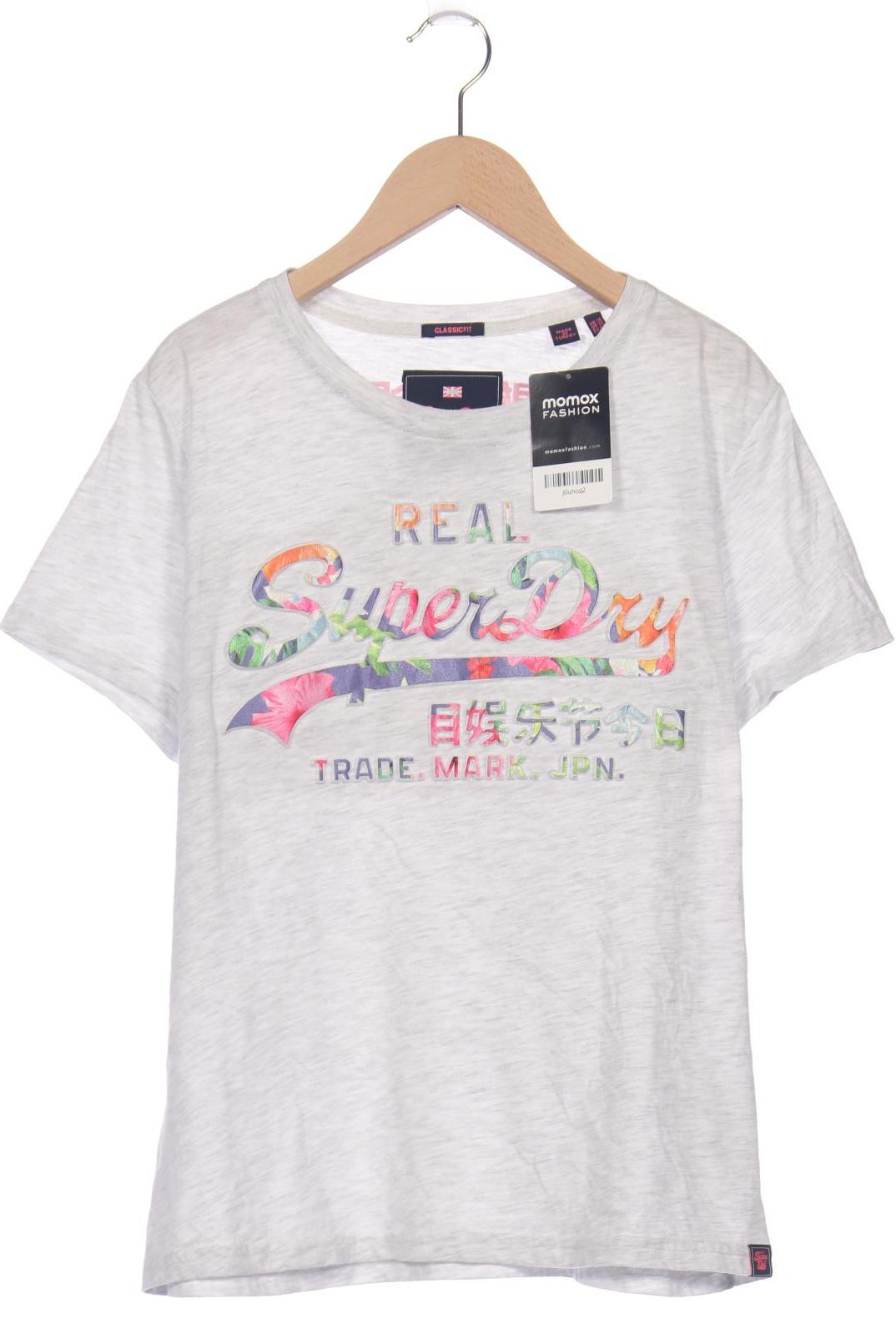 

Superdry Damen T-Shirt, grau, Gr. 44
