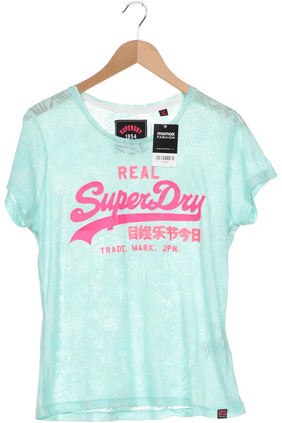 

Superdry Damen T-Shirt, türkis, Gr. 44