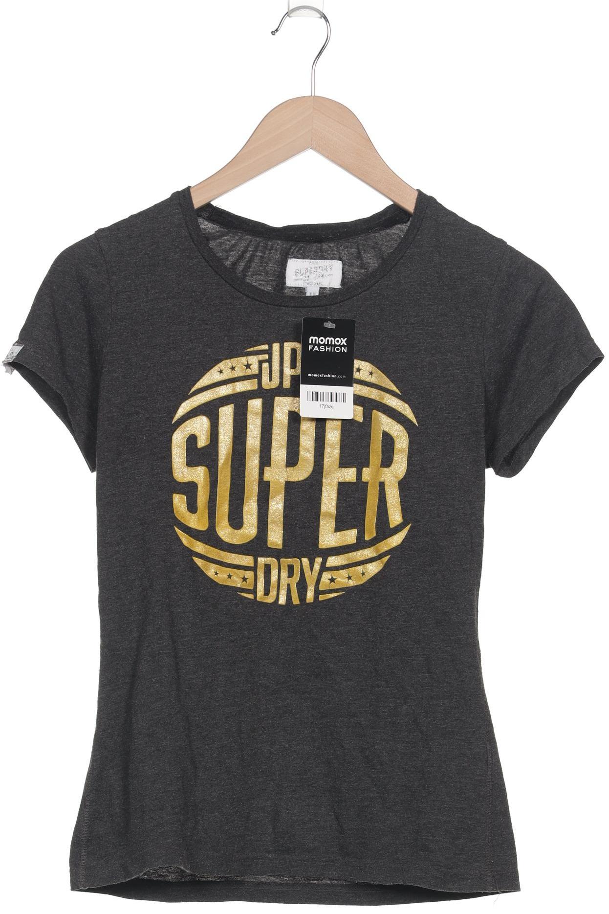 

Superdry Damen T-Shirt, grau, Gr. 38