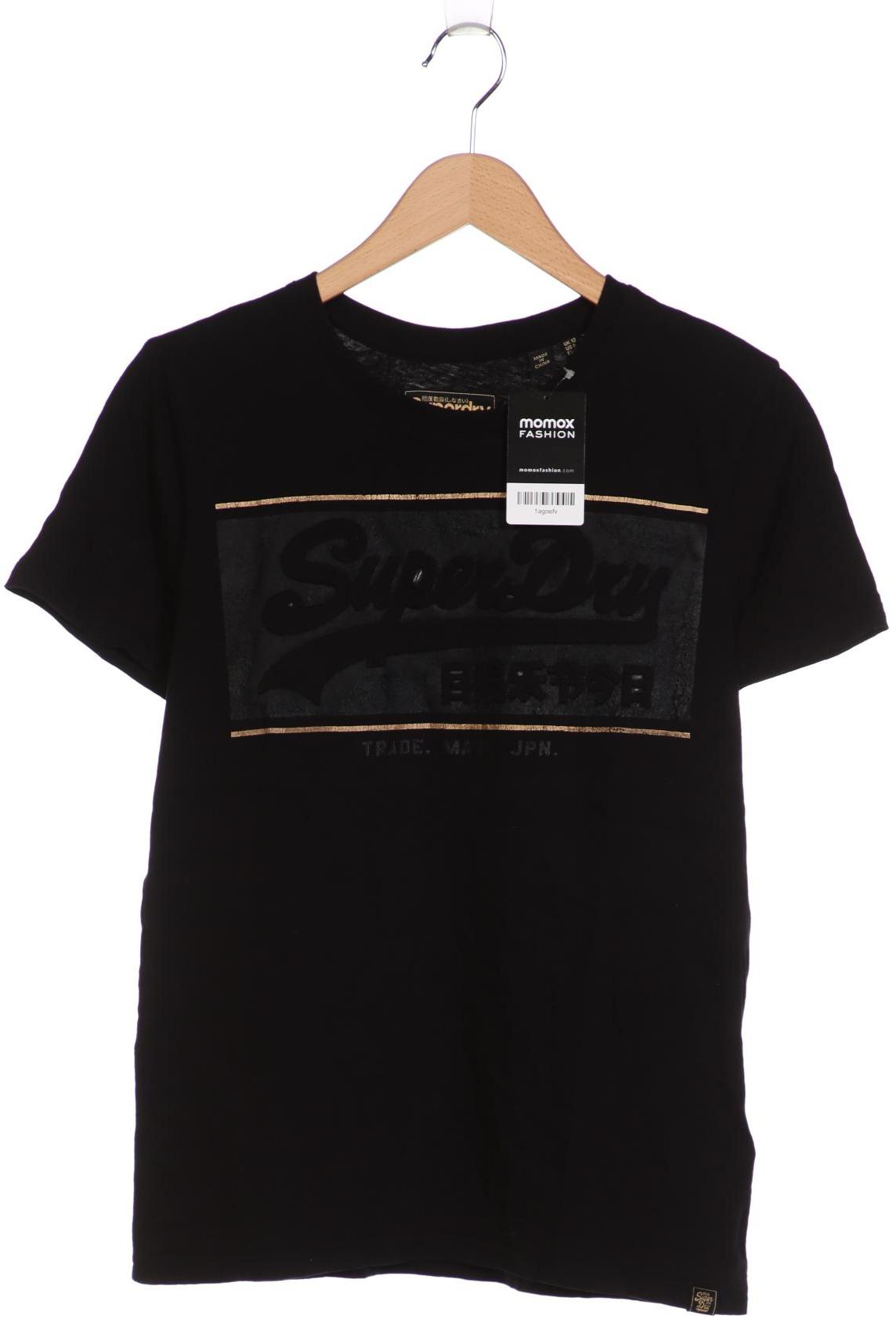 

Superdry Damen T-Shirt, schwarz, Gr. 40