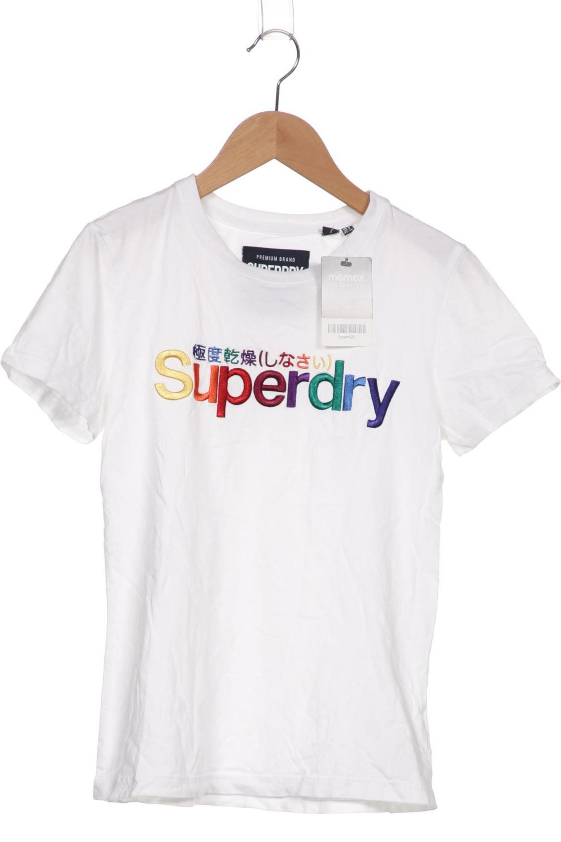 

Superdry Damen T-Shirt, weiß