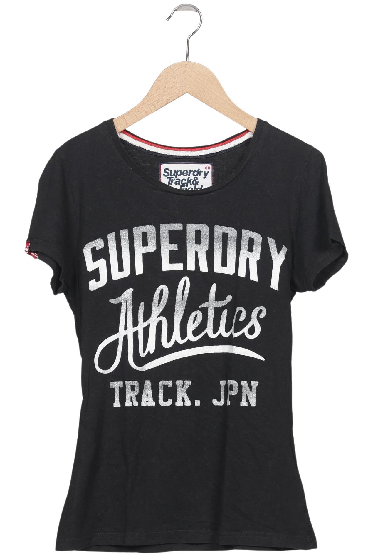 

Superdry Damen T-Shirt, schwarz, Gr. 38