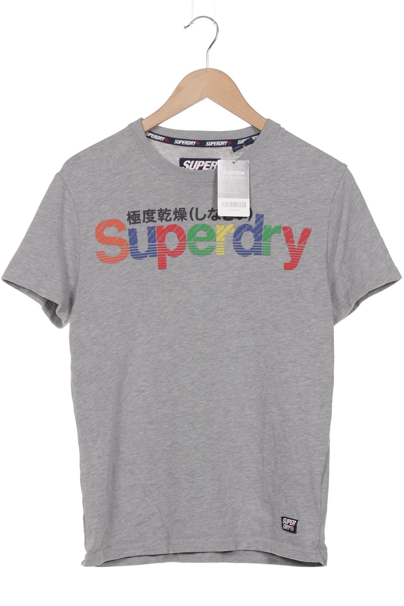 

Superdry Damen T-Shirt, grau, Gr. 42