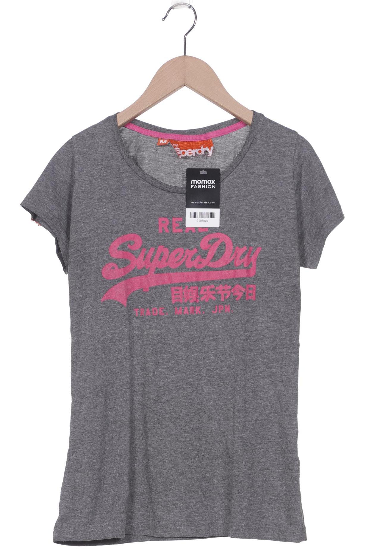 

Superdry Damen T-Shirt, grau, Gr. 38