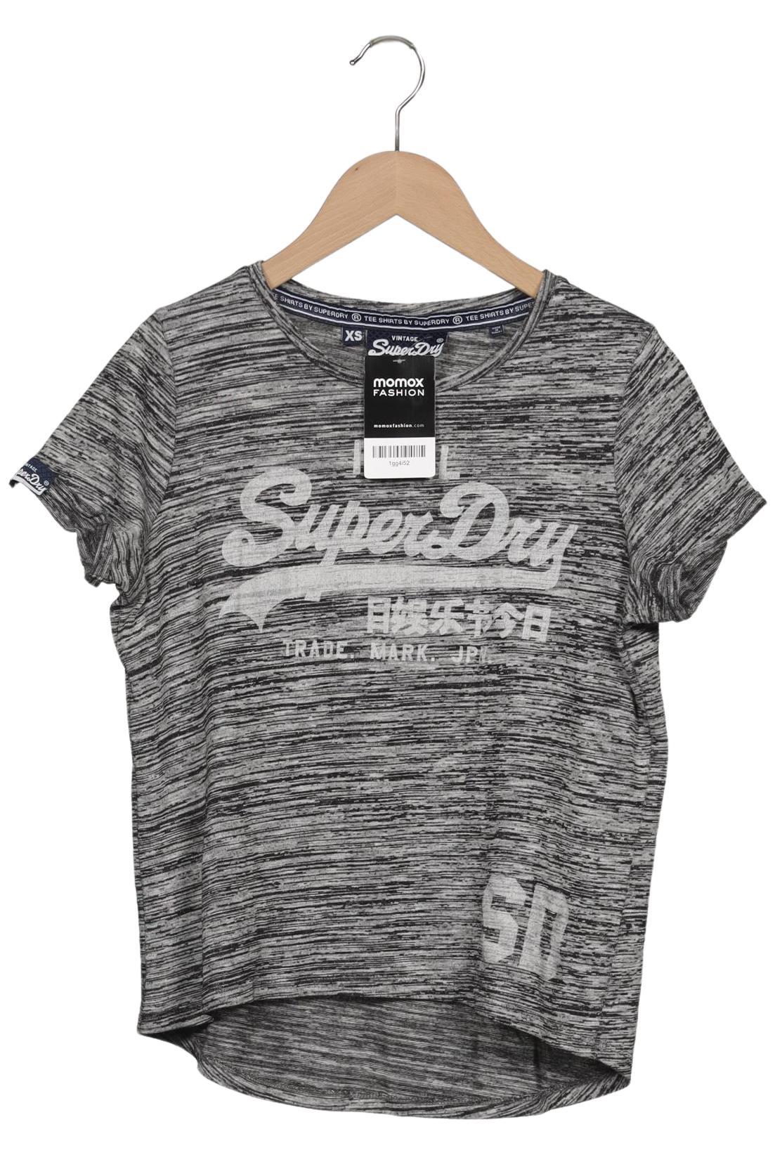 

Superdry Damen T-Shirt, schwarz, Gr. 34