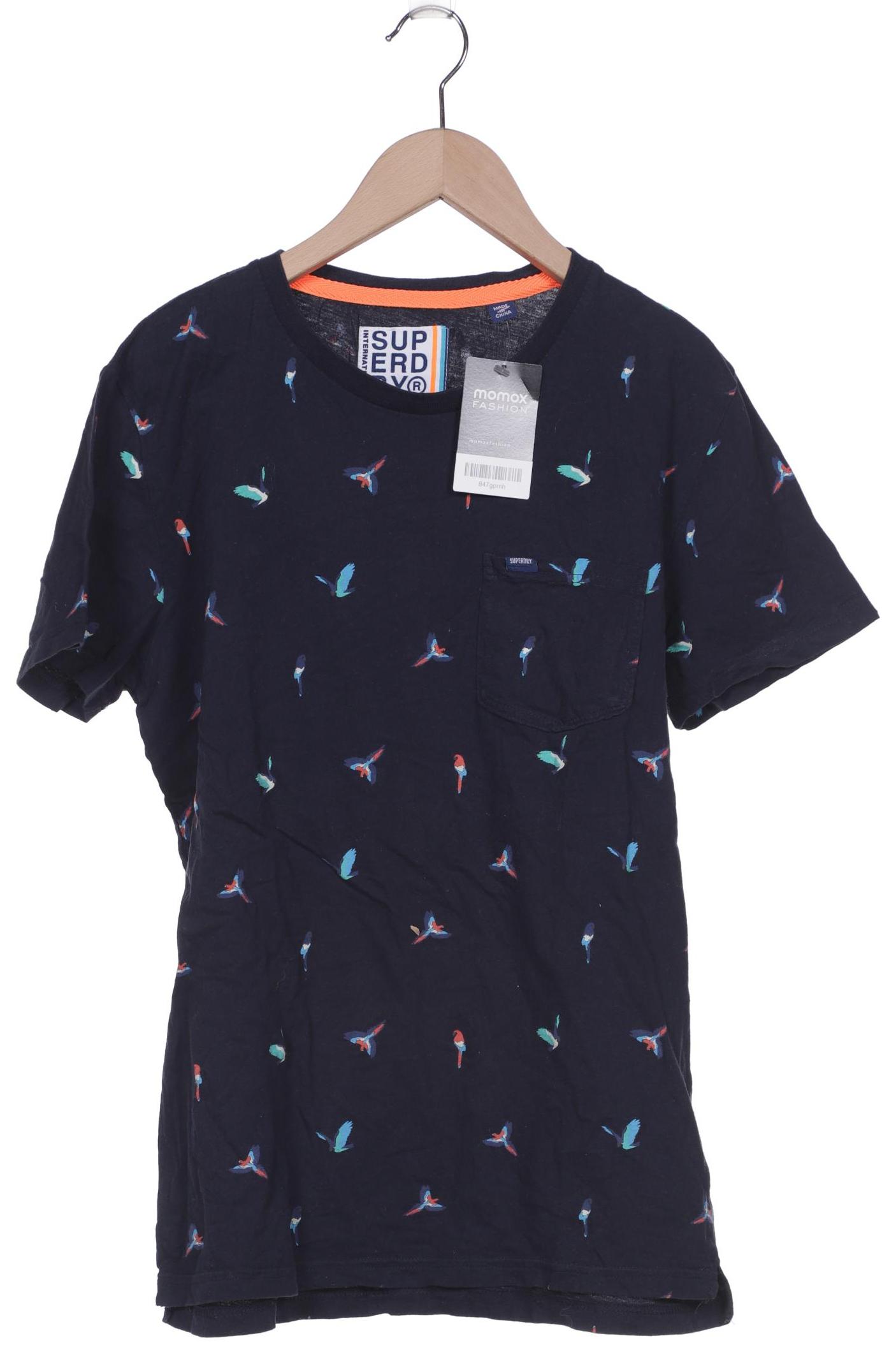 

Superdry Damen T-Shirt, marineblau, Gr. 38