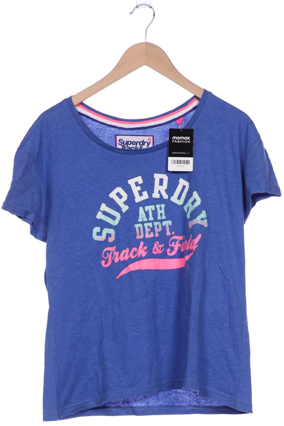 

Superdry Damen T-Shirt, blau, Gr. 42