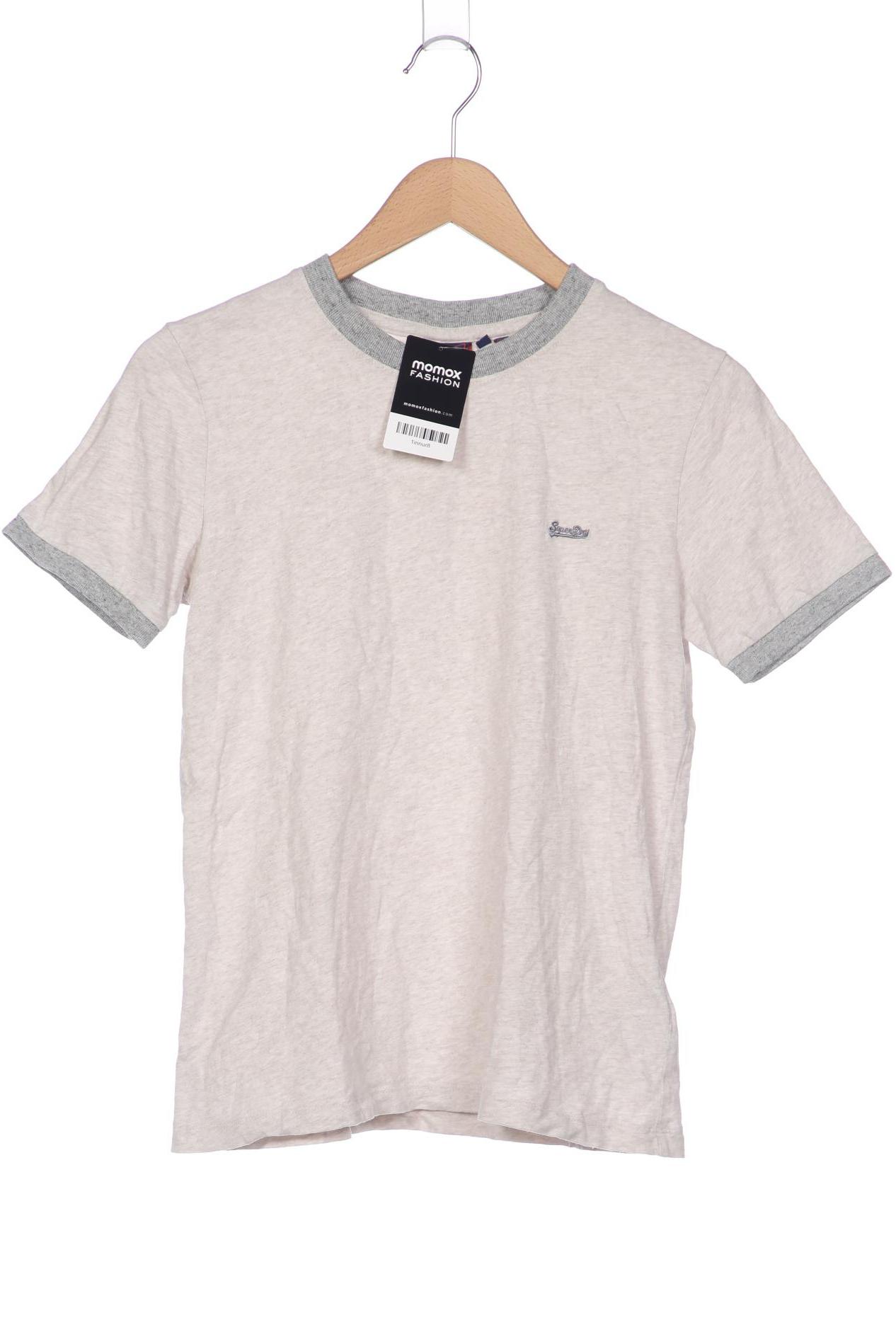 

Superdry Damen T-Shirt, cremeweiß, Gr. 36
