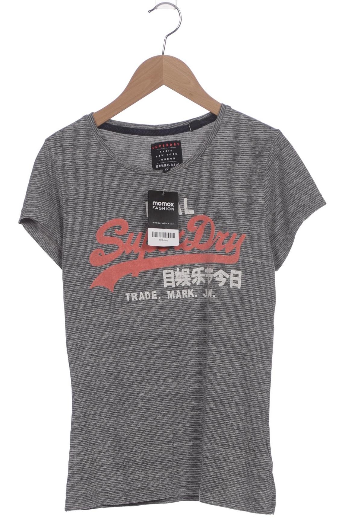 

Superdry Damen T-Shirt, grau, Gr. 38