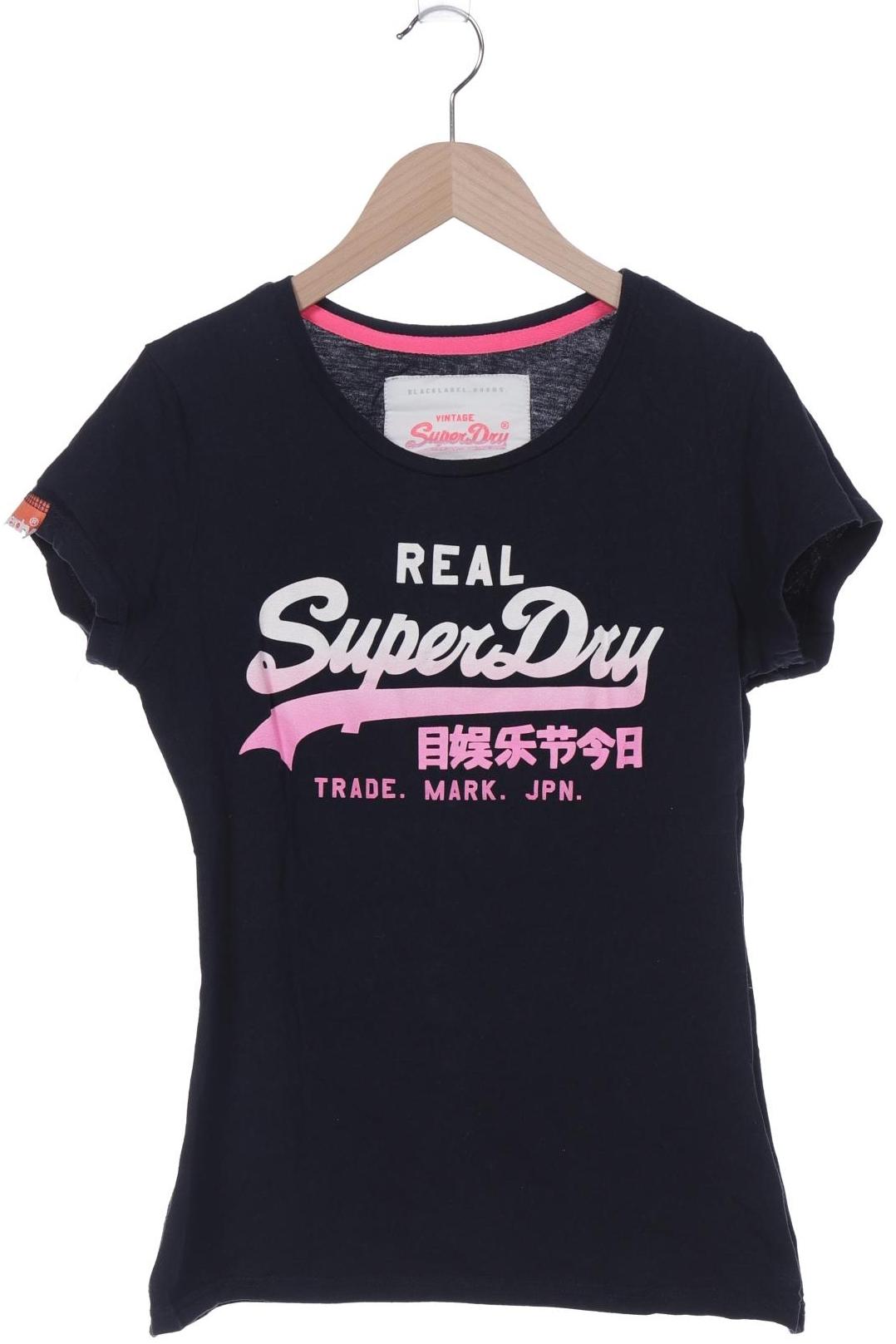 

Superdry Damen T-Shirt, marineblau, Gr. 38