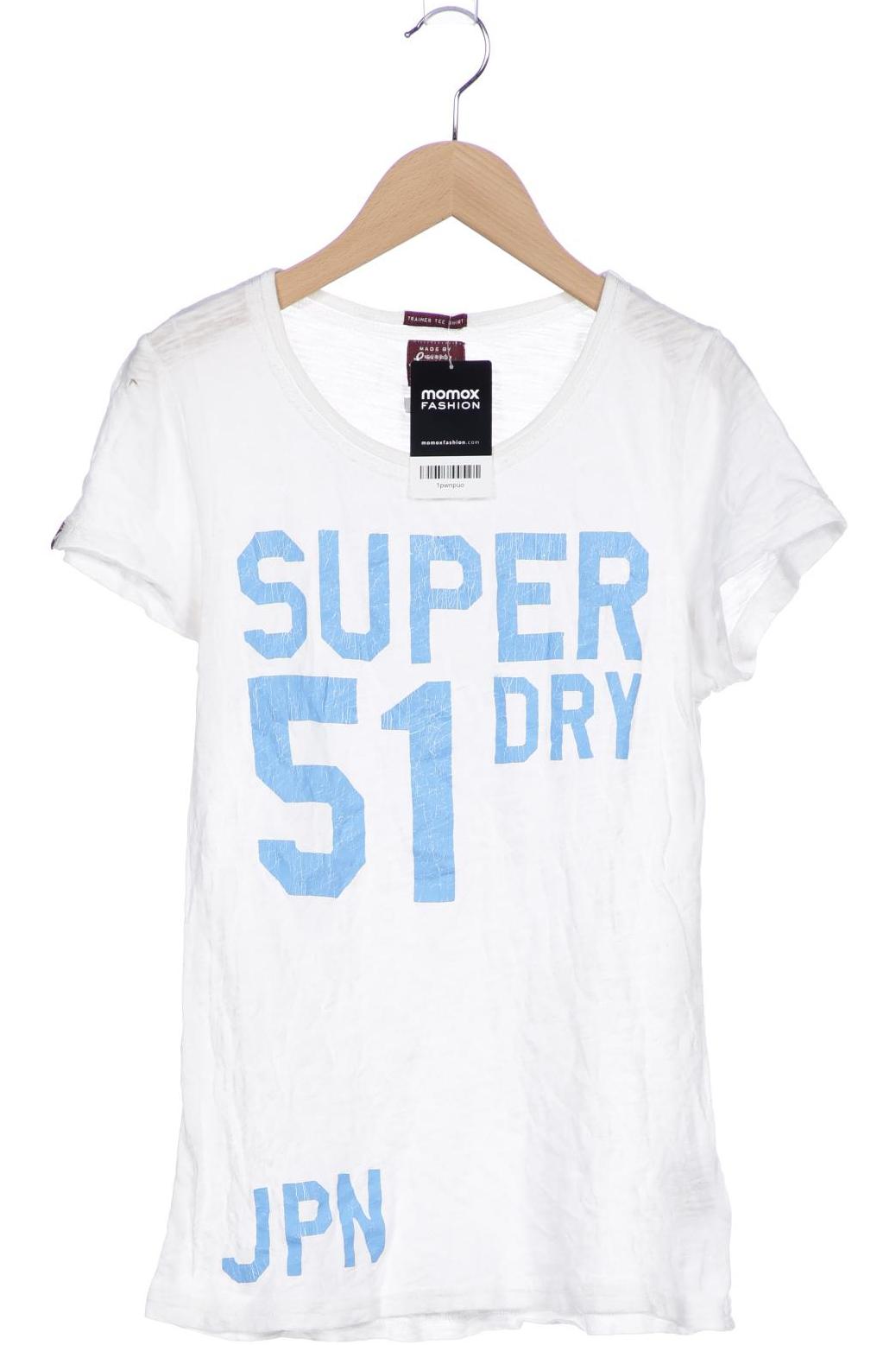

Superdry Damen T-Shirt, weiß, Gr. 38