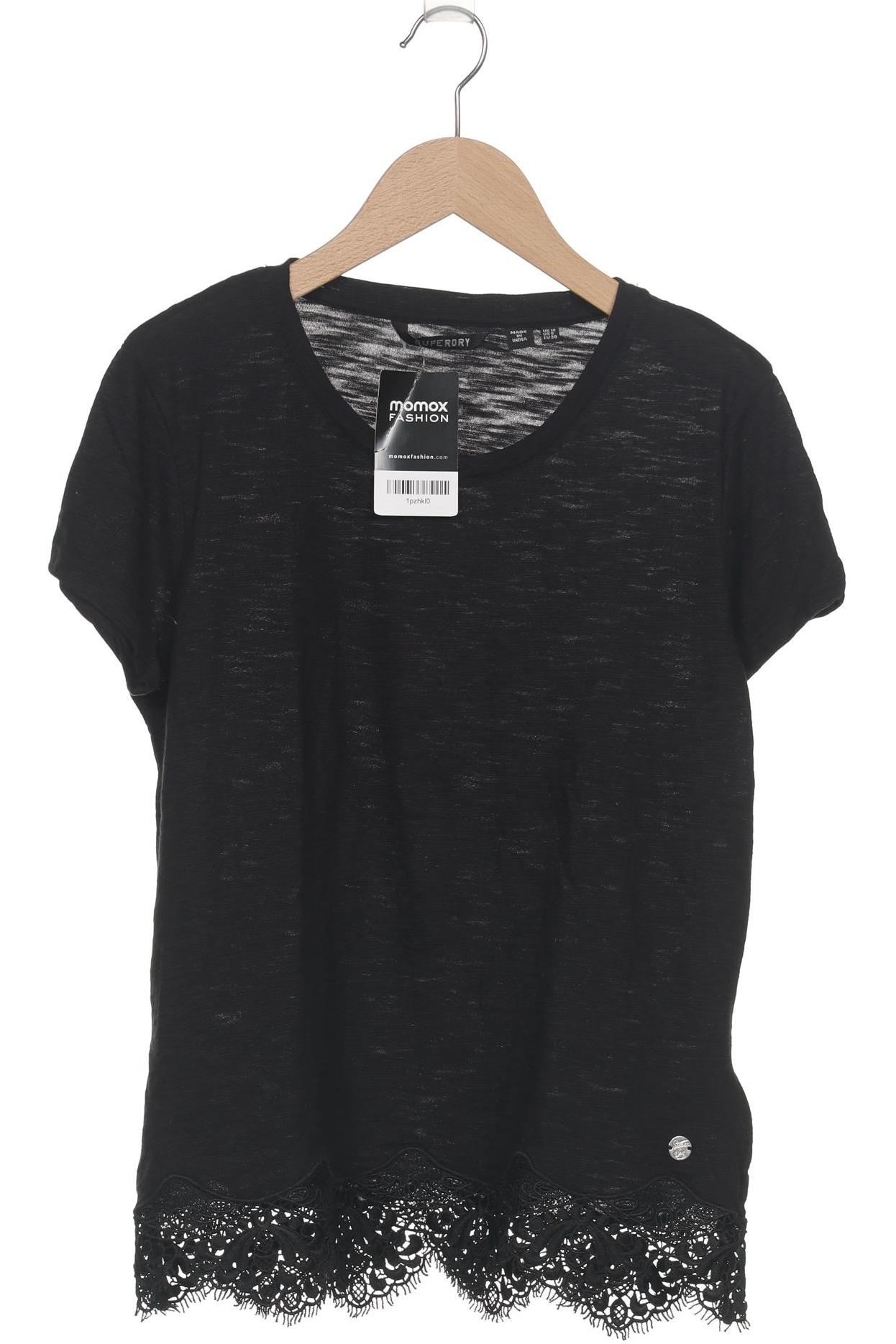 

Superdry Damen T-Shirt, schwarz, Gr. 38