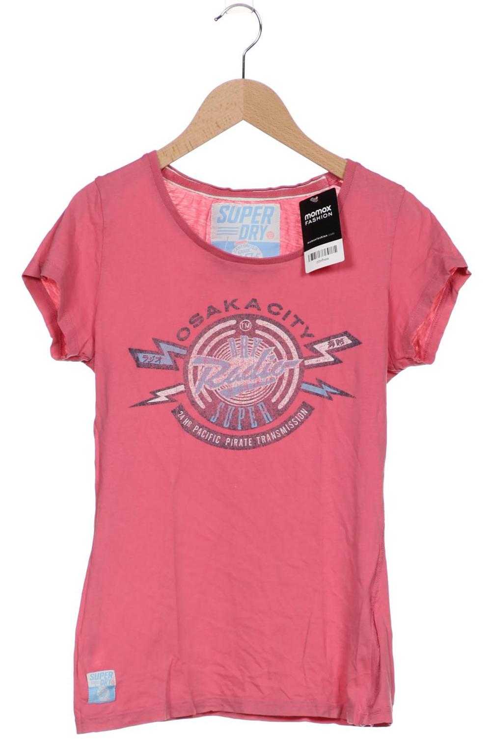 

Superdry Damen T-Shirt, pink, Gr. 38