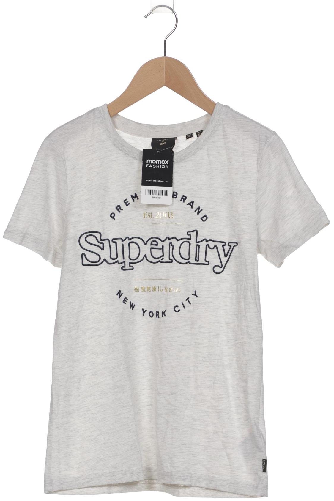 

Superdry Damen T-Shirt, grau, Gr. 36
