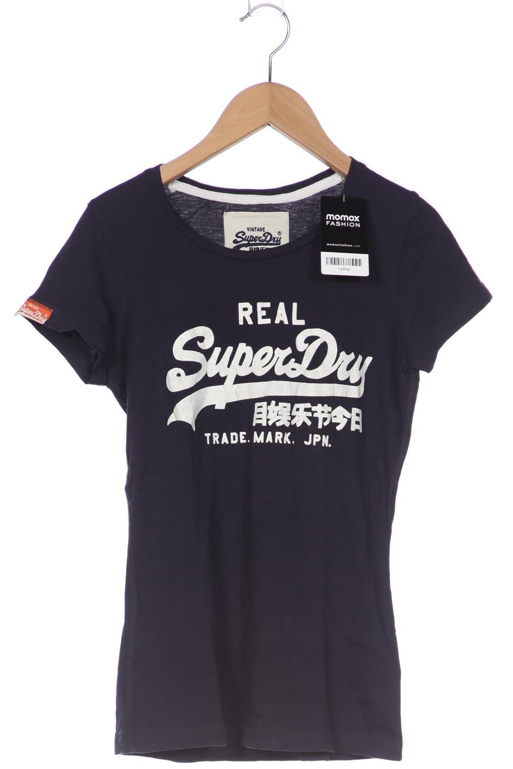 

Superdry Damen T-Shirt, marineblau
